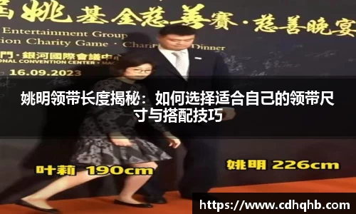 姚明领带长度揭秘：如何选择适合自己的领带尺寸与搭配技巧